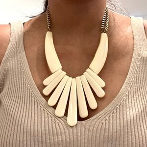 Cool modern lucite necklace